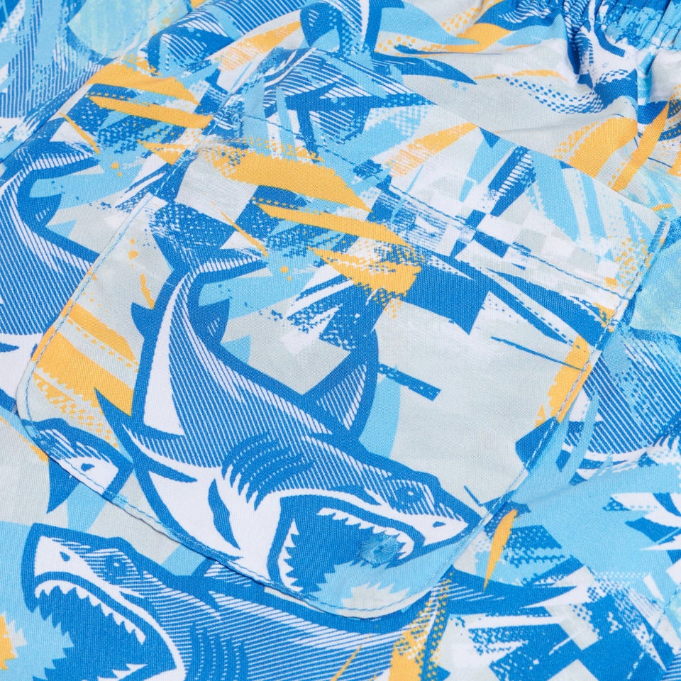 Boy's Print Rondo Volley 15" Blue