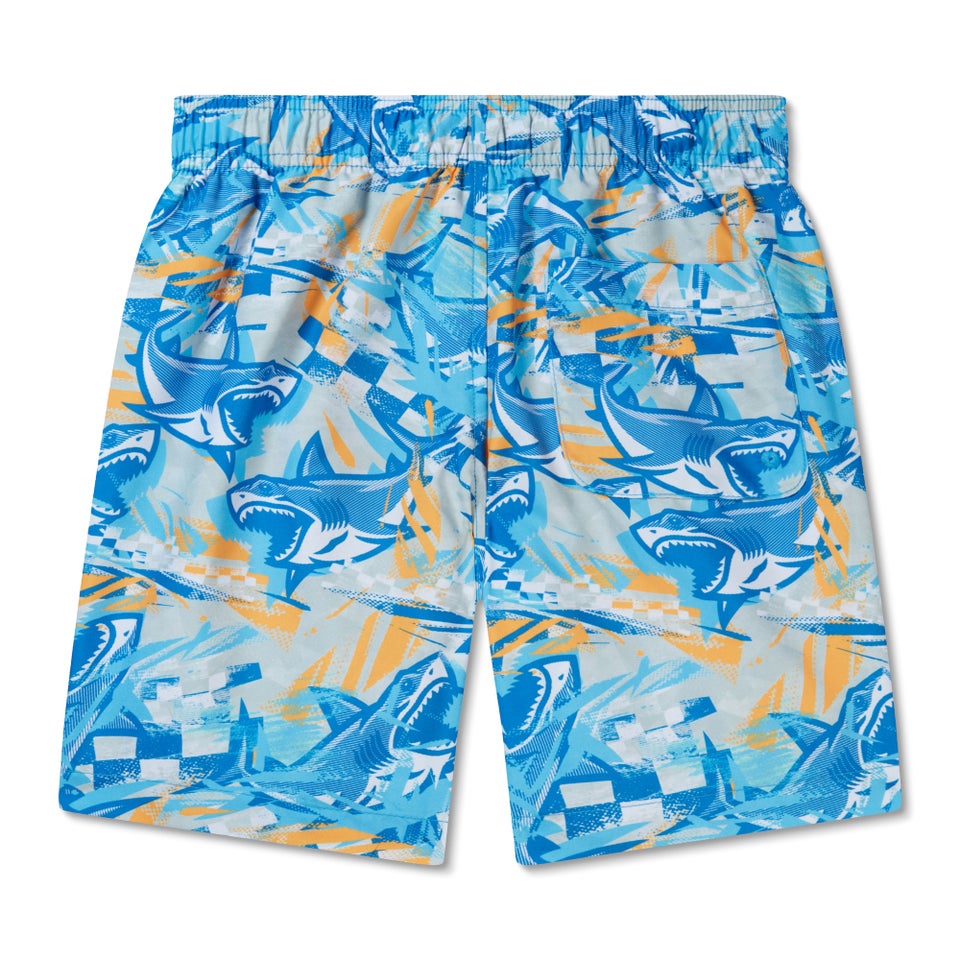 Boy's Print Rondo Volley 15" Blue