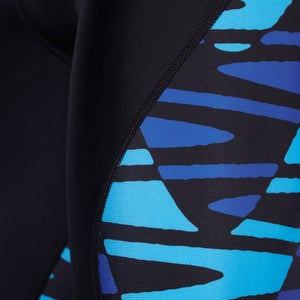 Cuissard de natation Disco Boom Splice pour hommes, bleu