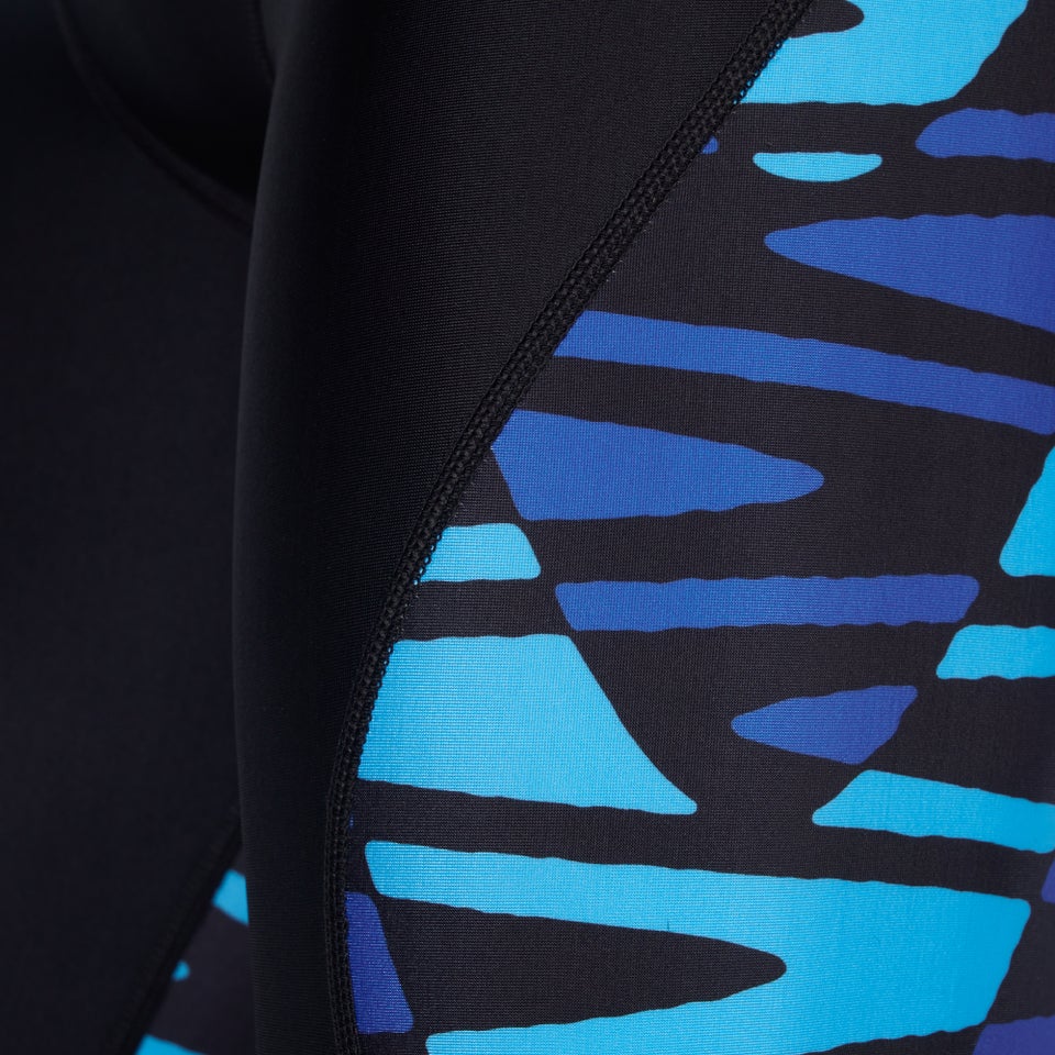 Cuissard de natation Disco Boom Splice pour hommes, bleu