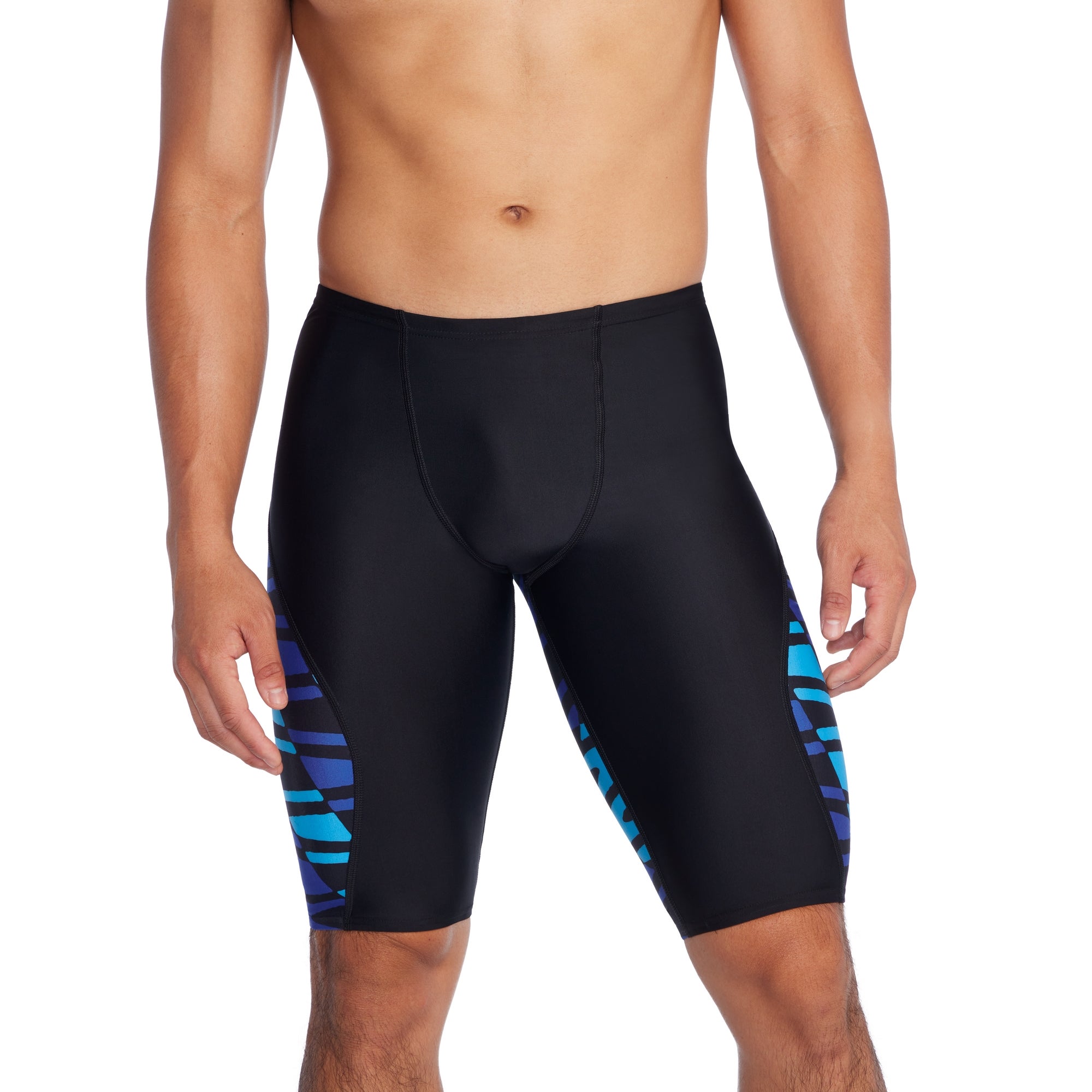 Men's Disco Boom Splice Jammer Black/Blue | Speedo USA