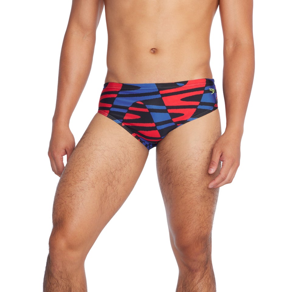 Boy's Disco Boom Brief Multi-color