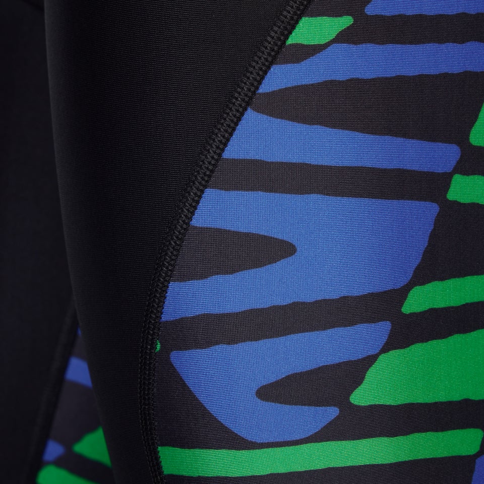 Cuissard de natation Disco Boom Splice pour garçons, multicolore