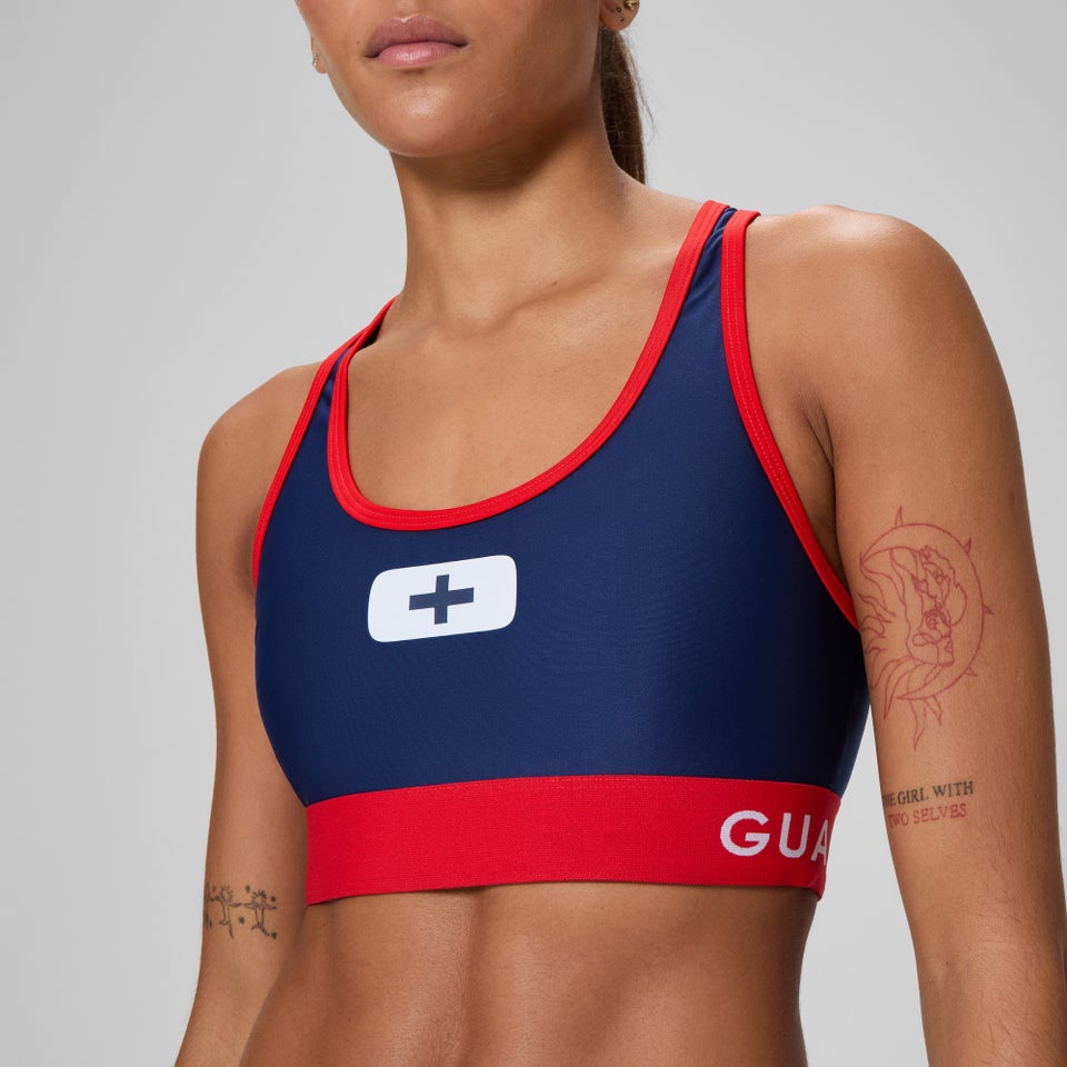 Women's Guard Racerback Top Navy