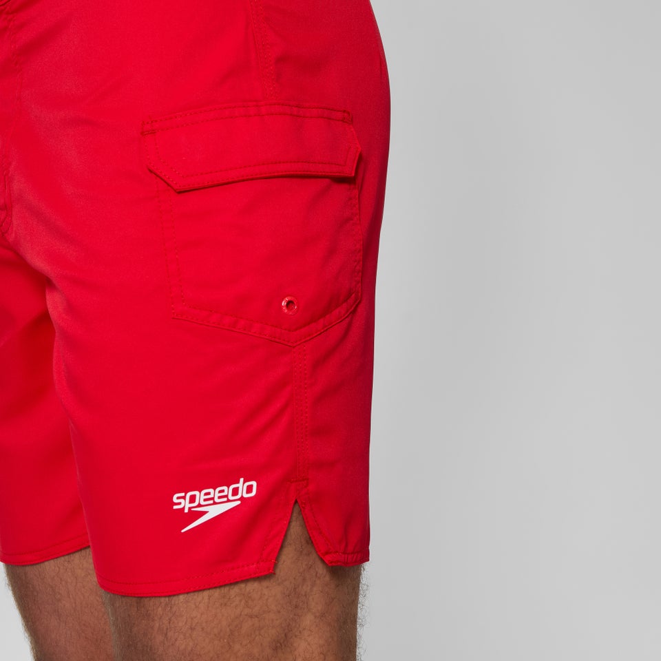 Men's Guard 18" Boardshort Red