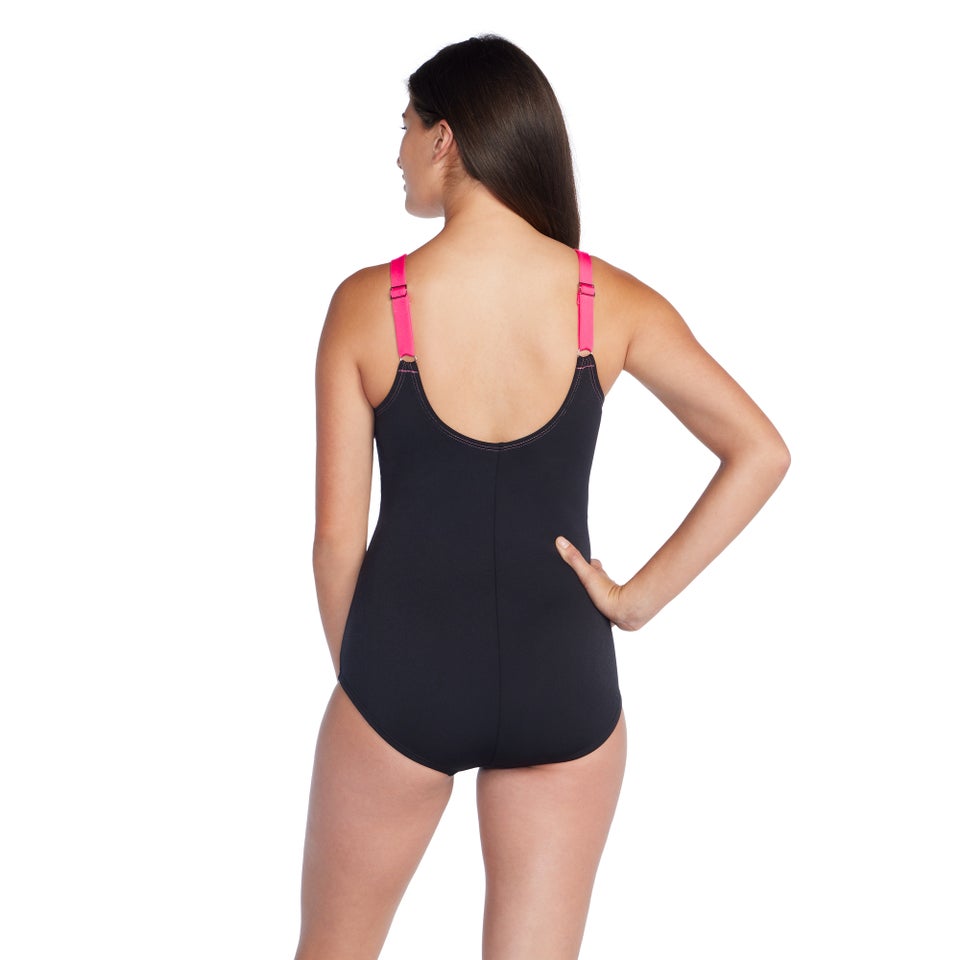 Women's Banded One Piece Pink
