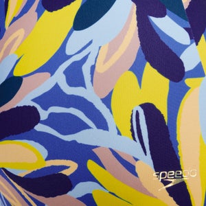 Women's Printed Halter One Piece Blue