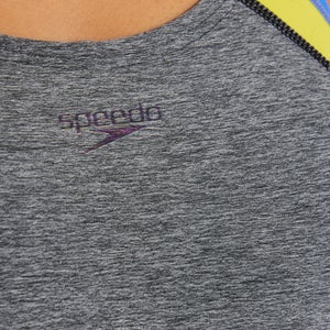 Women's Heather Quantum Fusion Splice Black