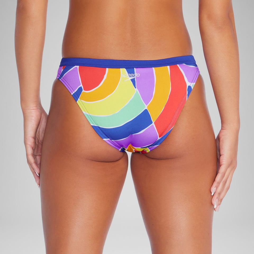 Women's Pride Printed Classic Bikini Bottom Multi