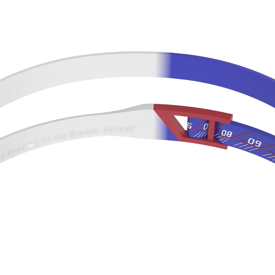 Fastskin Pure Focus Mirrored Goggles Blue/White