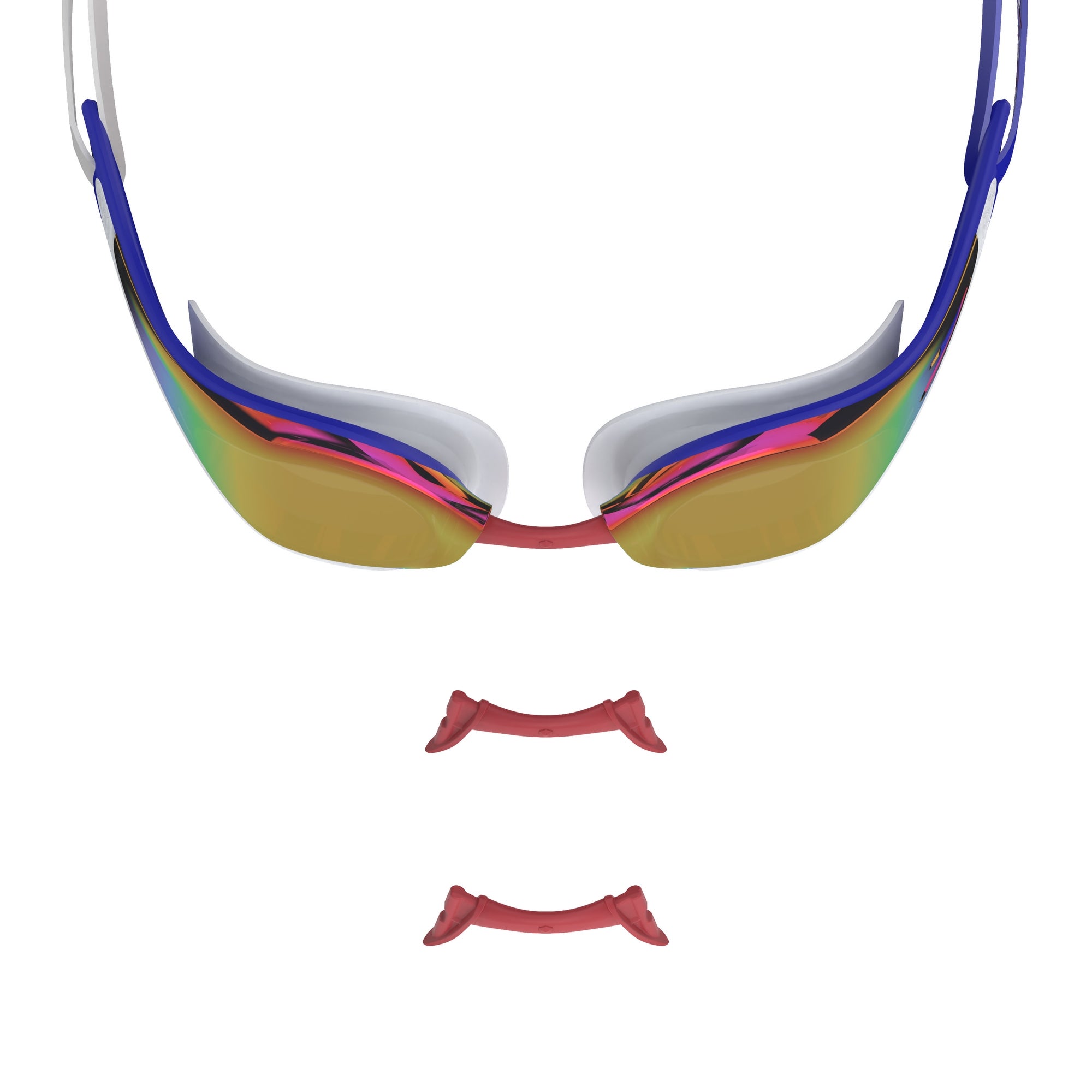 Fastskin Pure Focus Mirrored Goggles Blue/White | Speedo USA
