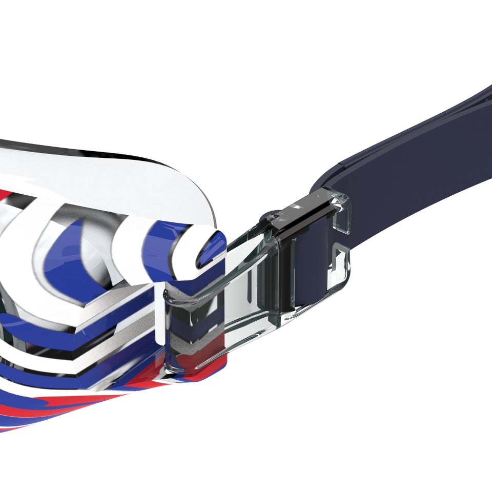 Junior Hydrospex Print Goggles Blue/Red