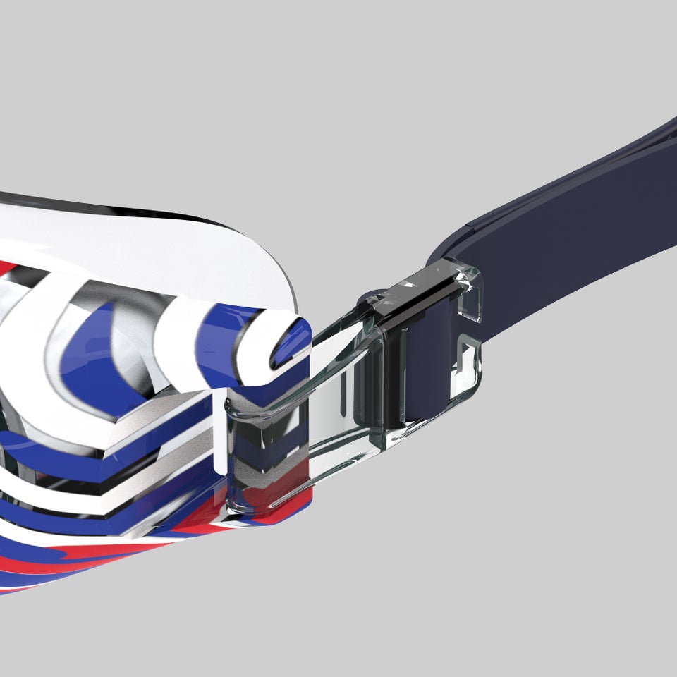 Junior Hydrospex Print Goggles Blue/Red