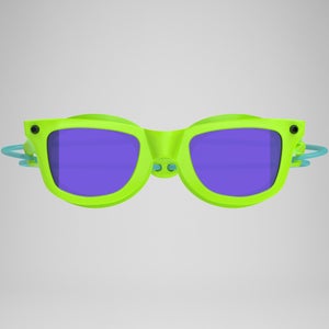 Kids Sunny G Seasider Mirrored Goggles Green