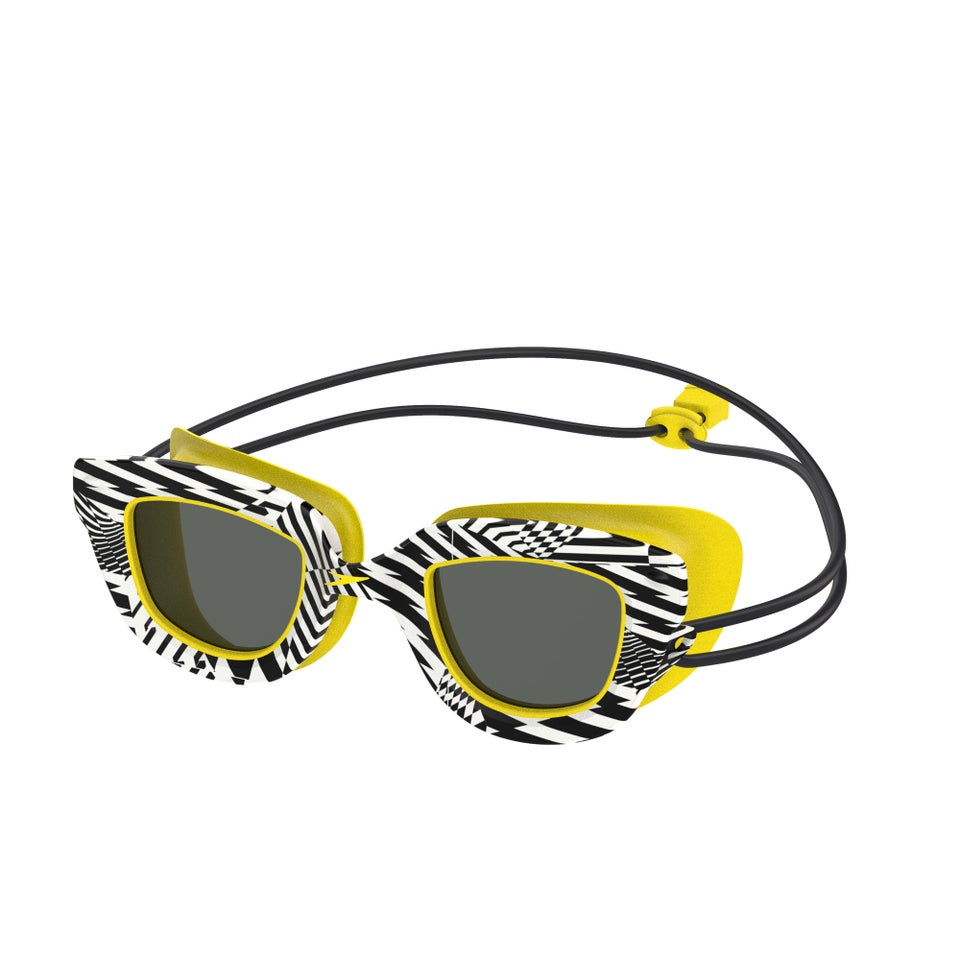 Kids Sunny G Pop Seasiders Print Goggles Black/Yellow