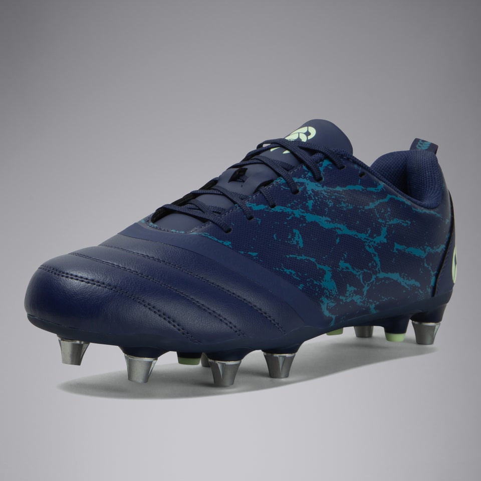 Adult Unisex Stampede Team Soft Ground Boots Blue