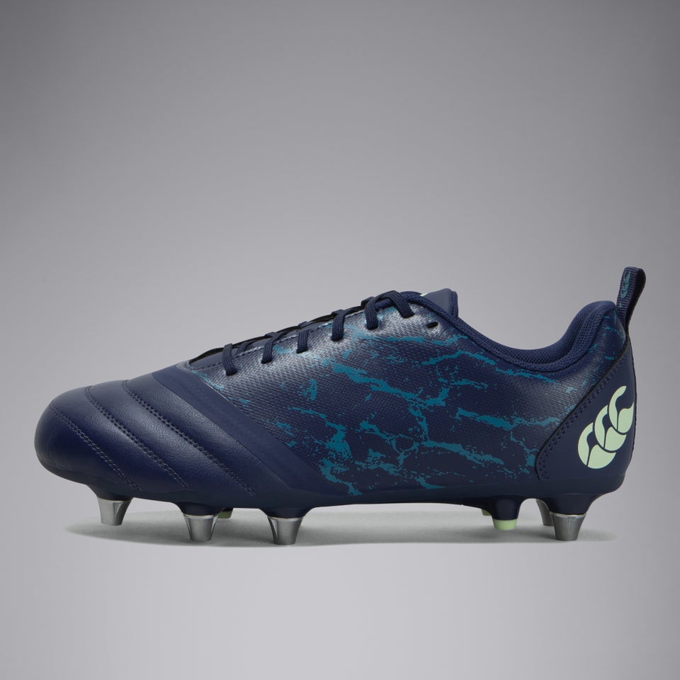 Adult Unisex Stampede Team Soft Ground Boots Blue