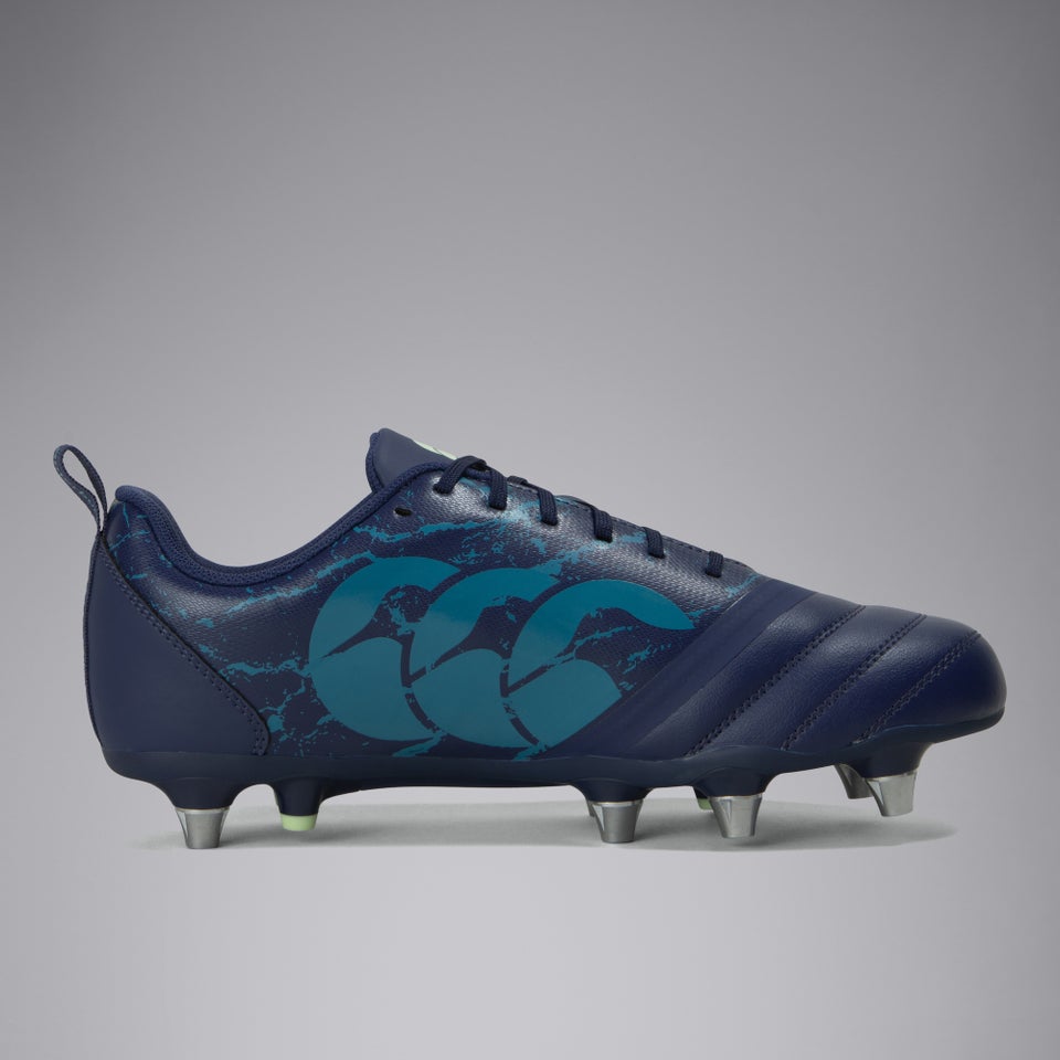 Adult Unisex Stampede Team Soft Ground Boots Blue