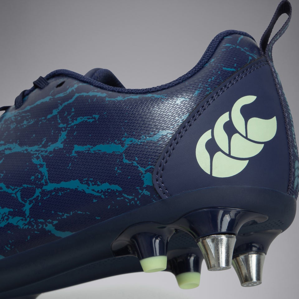 Adult Unisex Stampede Team Soft Ground Boots Blue