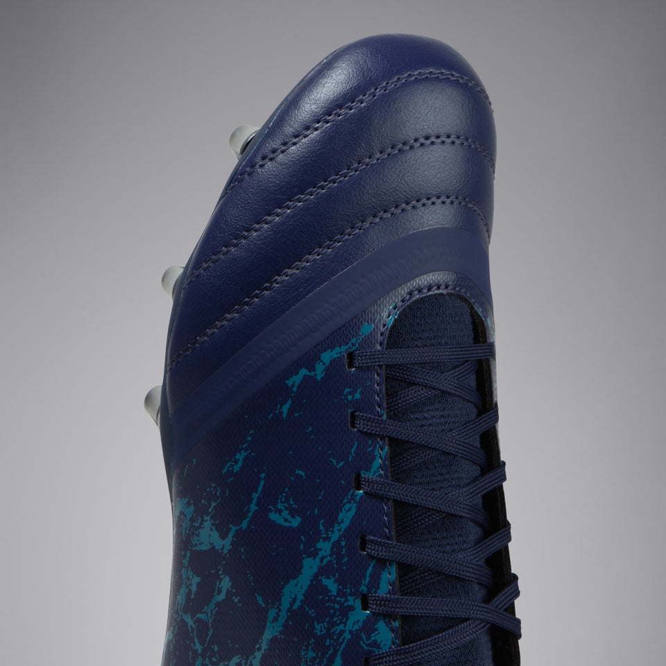 Adult Unisex Stampede Team Soft Ground Boots Blue