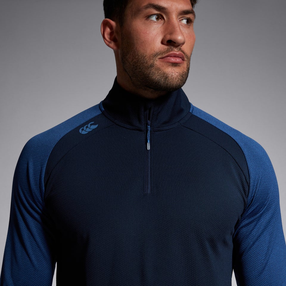 Men'S Elite First Layer Top Navy