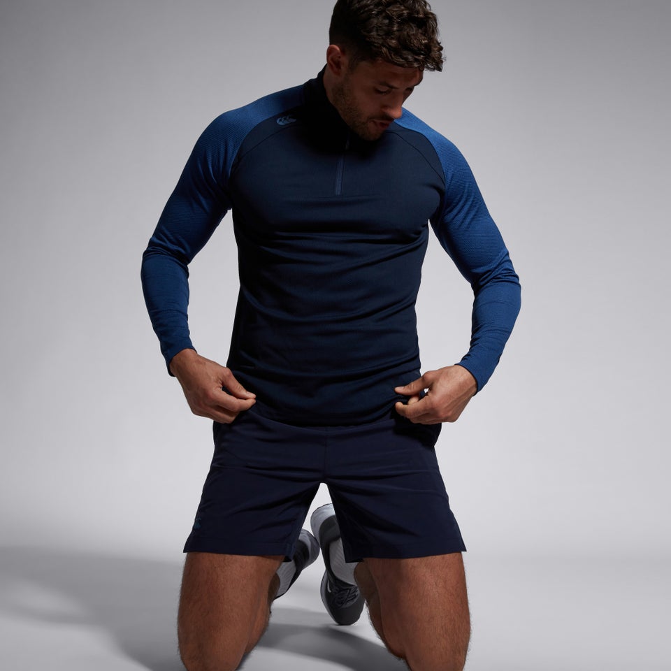 Men'S Elite First Layer Top Navy