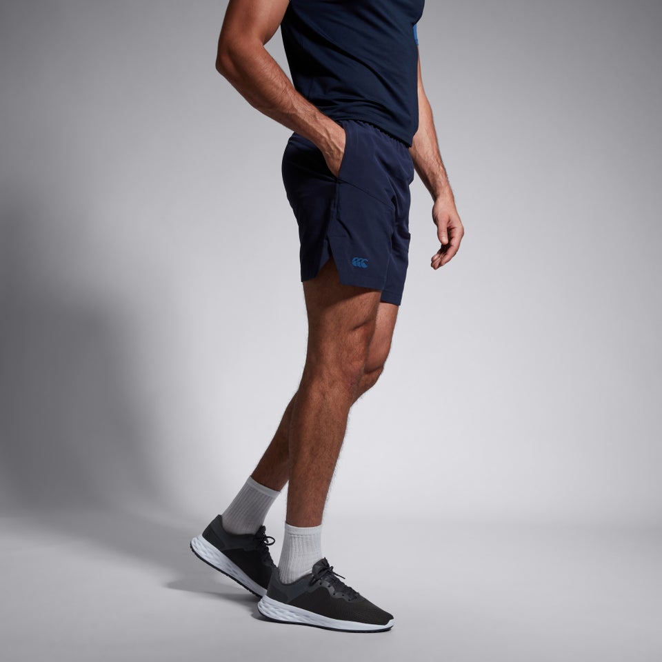 MENS ELITE WOVEN SHORT NAVY