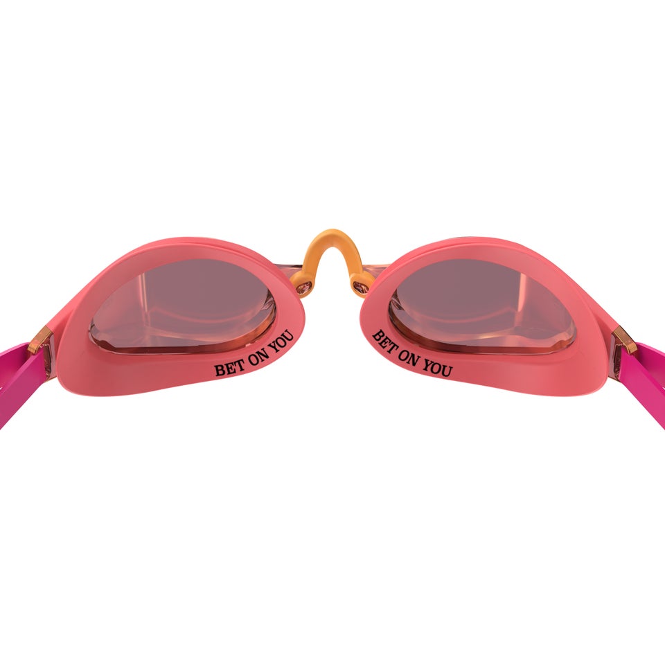 Regan Smith Speed Socket Mirrored Goggles Pink
