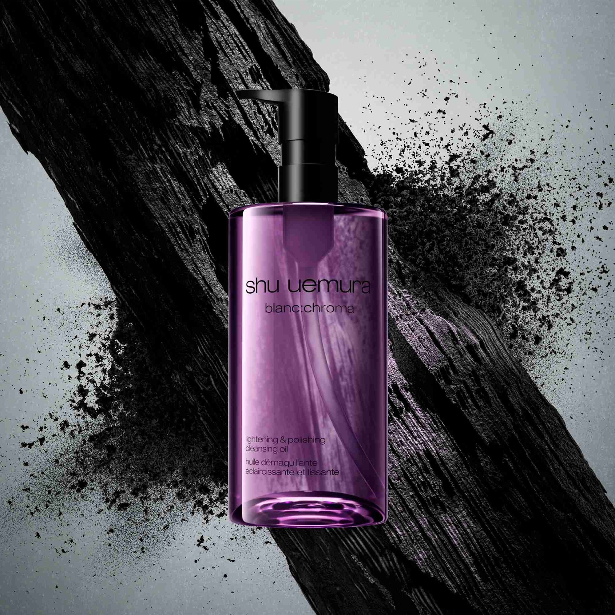 新品未使用shu uemura cleansing oil 450ml blanc chroma lightening & polishing cleansing oil 450ml | shu