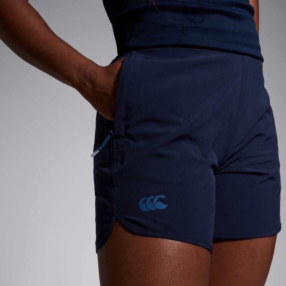WOMENS ELITE WOVEN SHORT NAVY