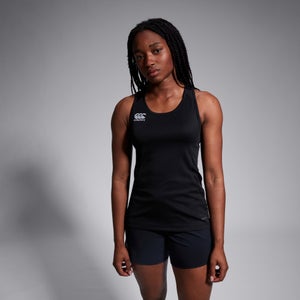 WOMENS CLUB DRY RACERBACK SINGLET BLACK