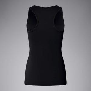 Womens Club Dry Racerback Singlet Black