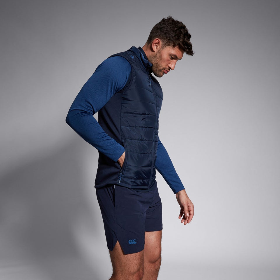 CANTERBURY ELITE MICROLIGHT GILET AM NAVY