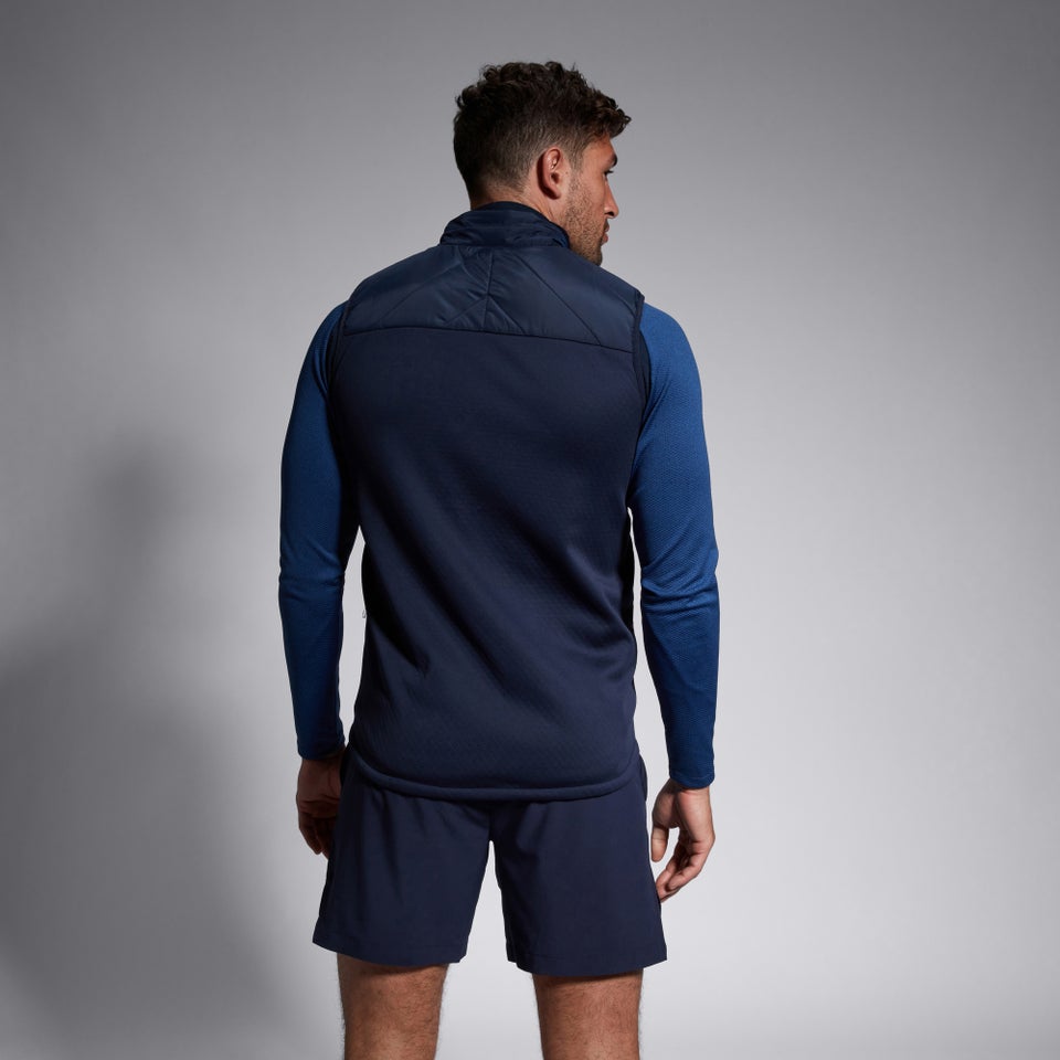 Men'S Elite Microlight Gilet Navy