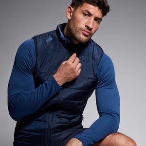 Men'S Elite Microlight Gilet Navy