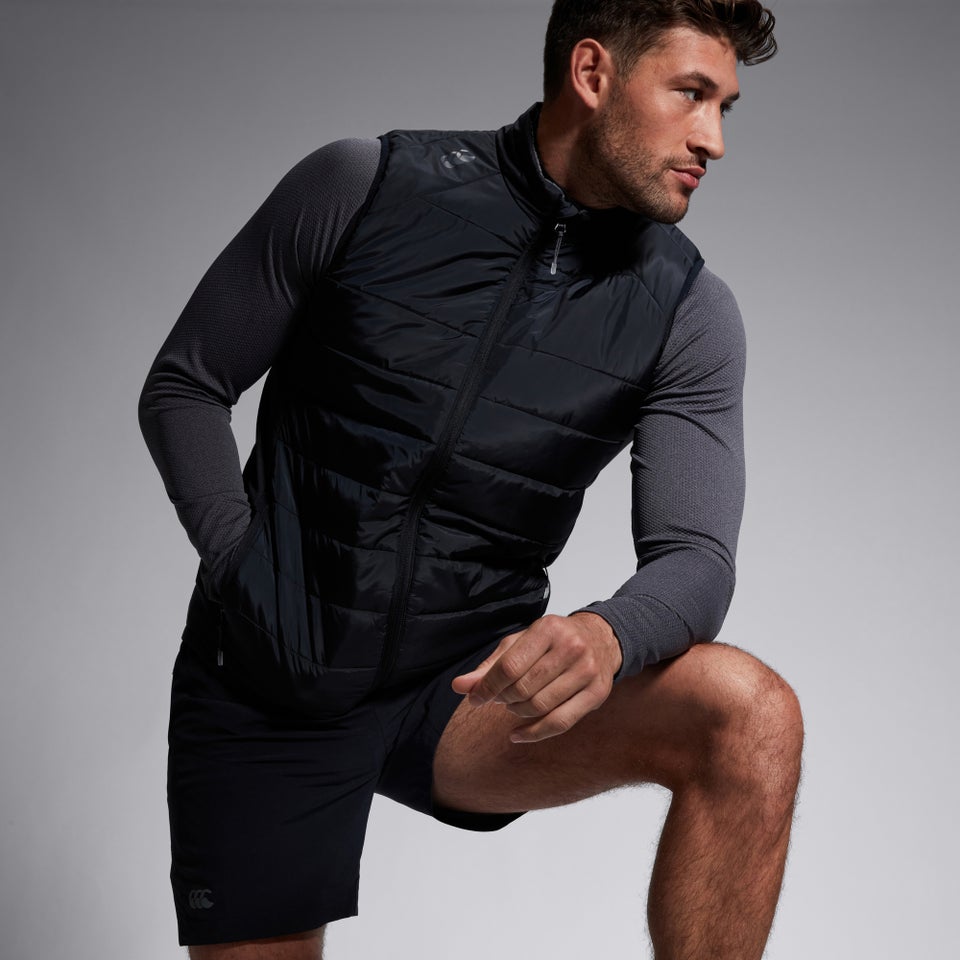 Men'S Elite Microlight Gilet Black