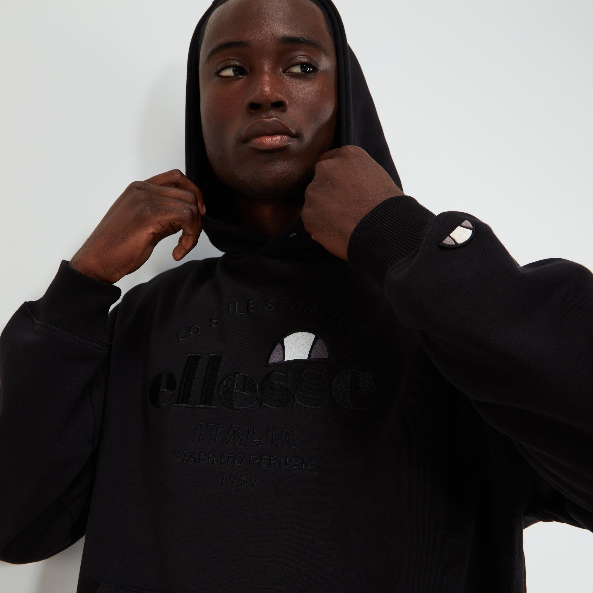 Men's Fentina Hoodie Black | ellesse UK
