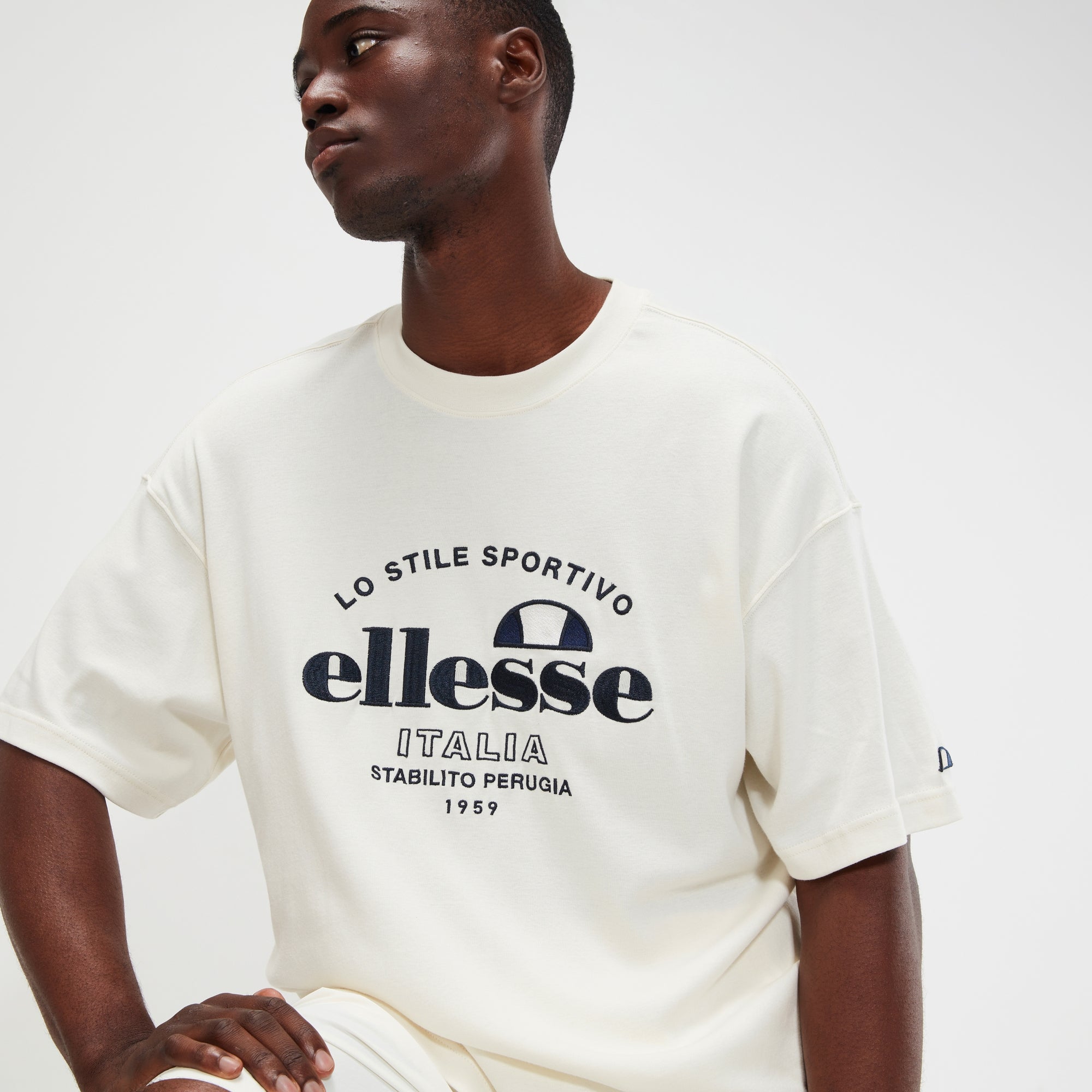 Men's Zalenti Tee Off White | ellesse UK