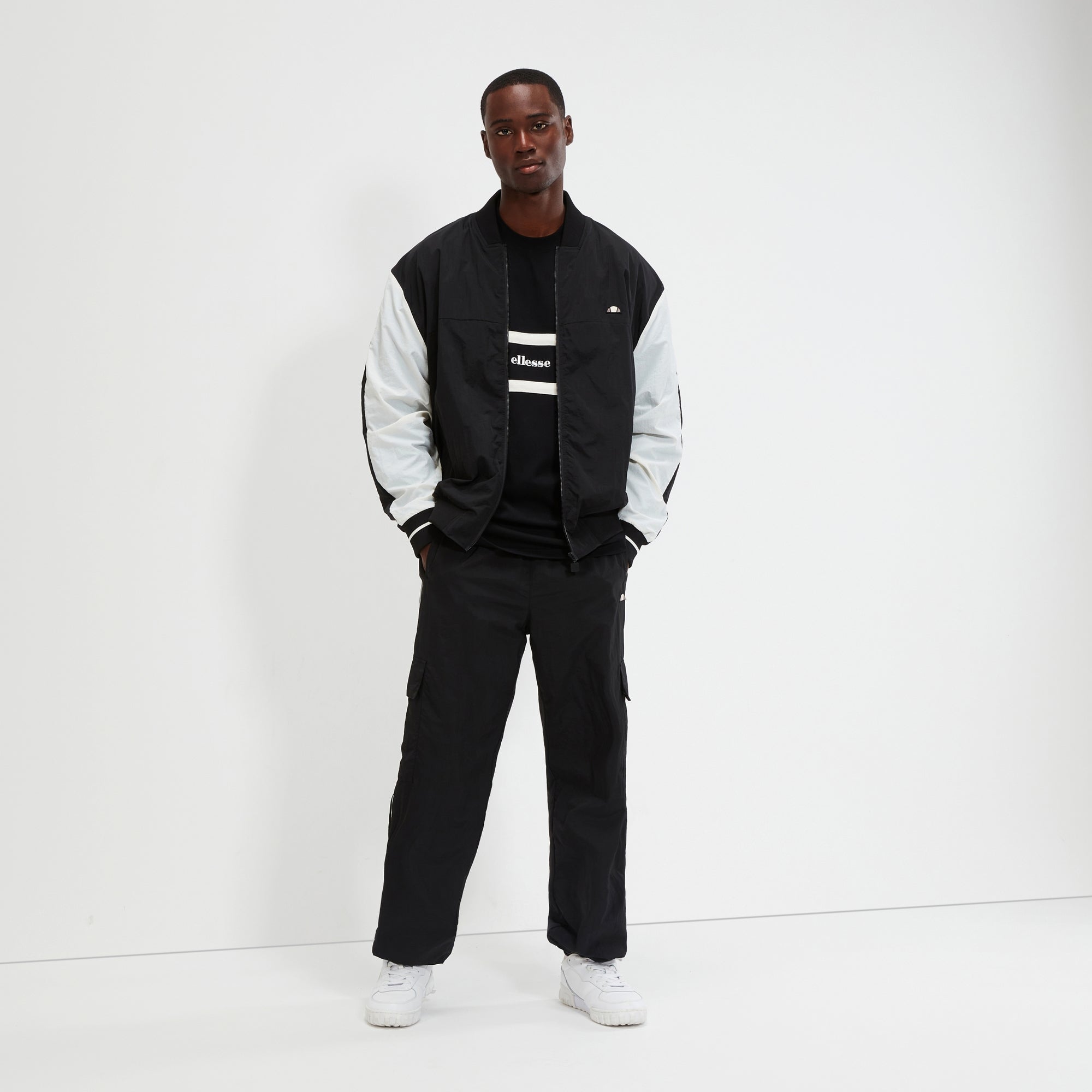 Men's Lacozza Jacket Black | ellesse UK