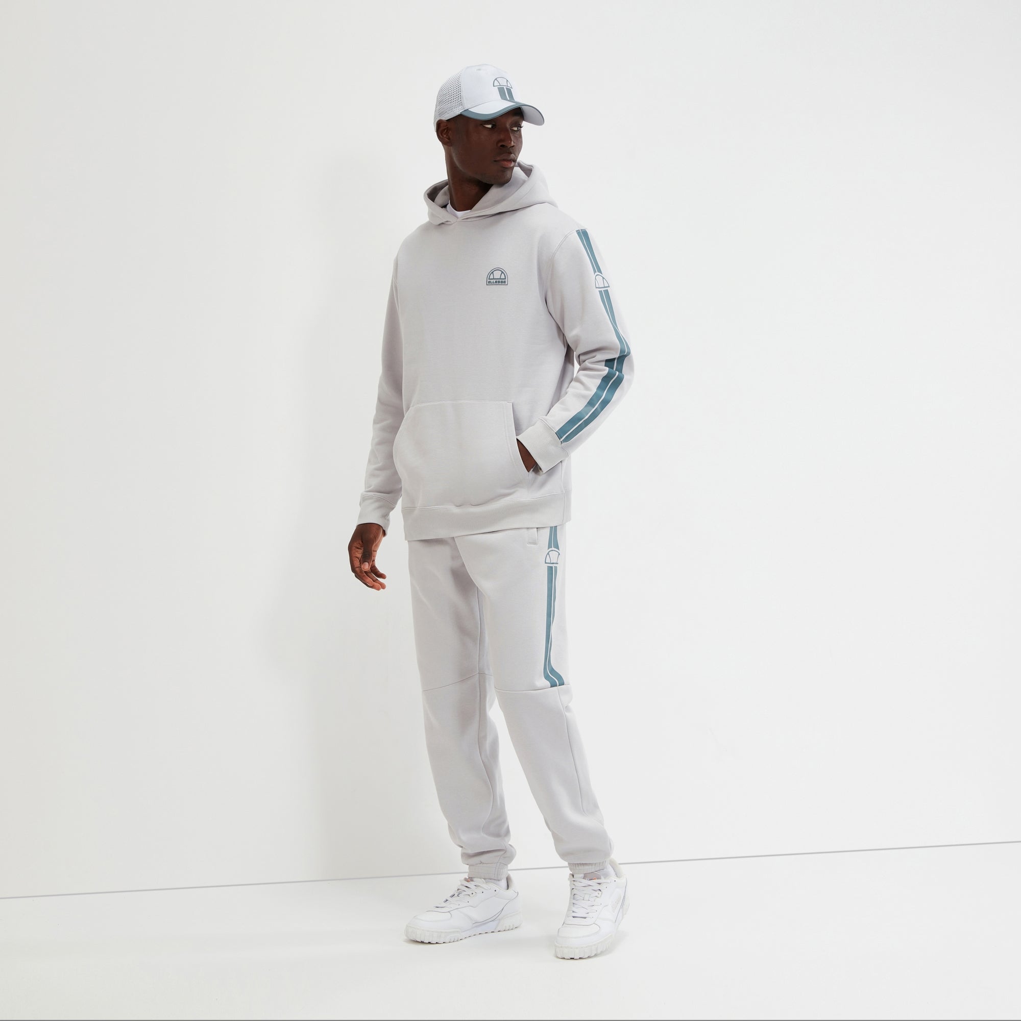 Men's Trezzi Hoodie Light Grey | ellesse UK