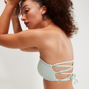 Women's Letti Bikini Top Light Green