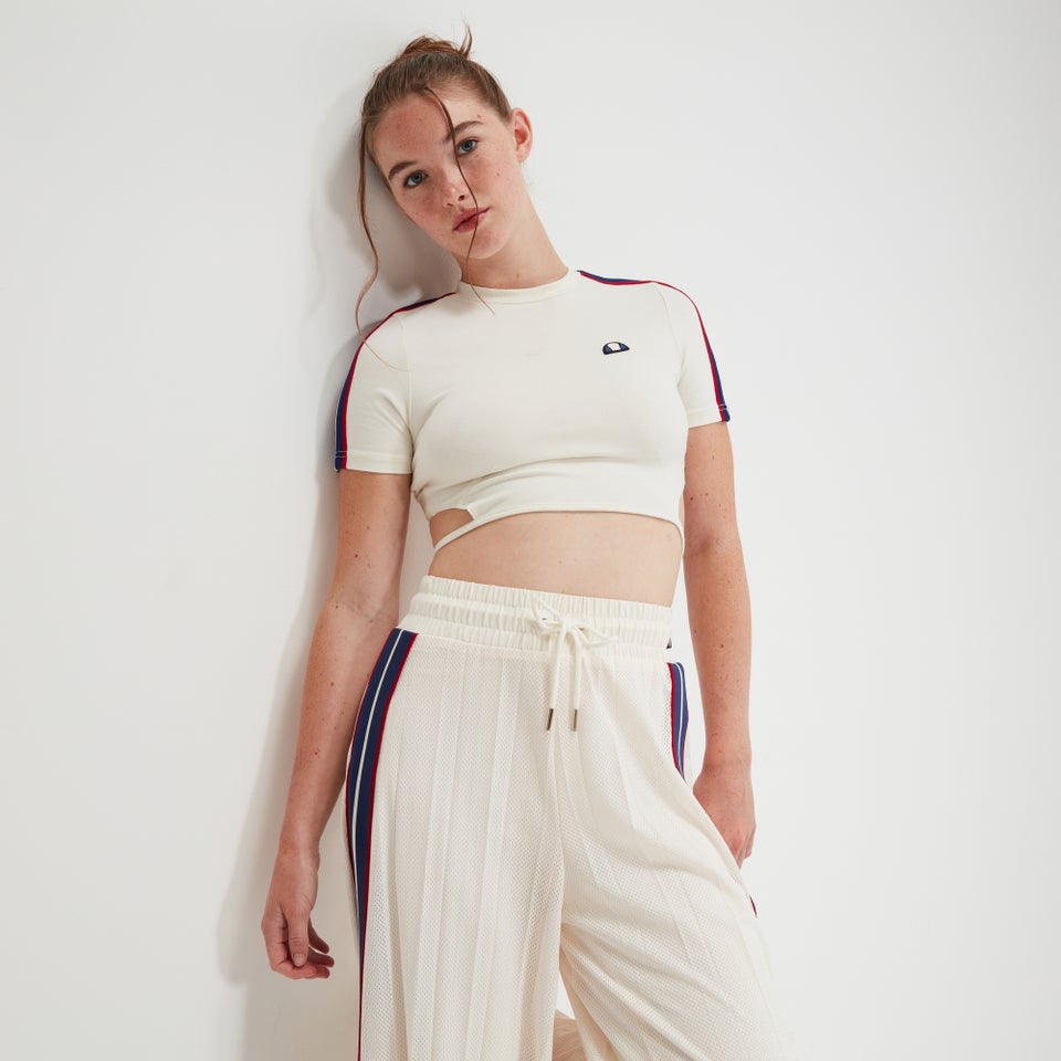Women's Maldonado Crop Tee Off White