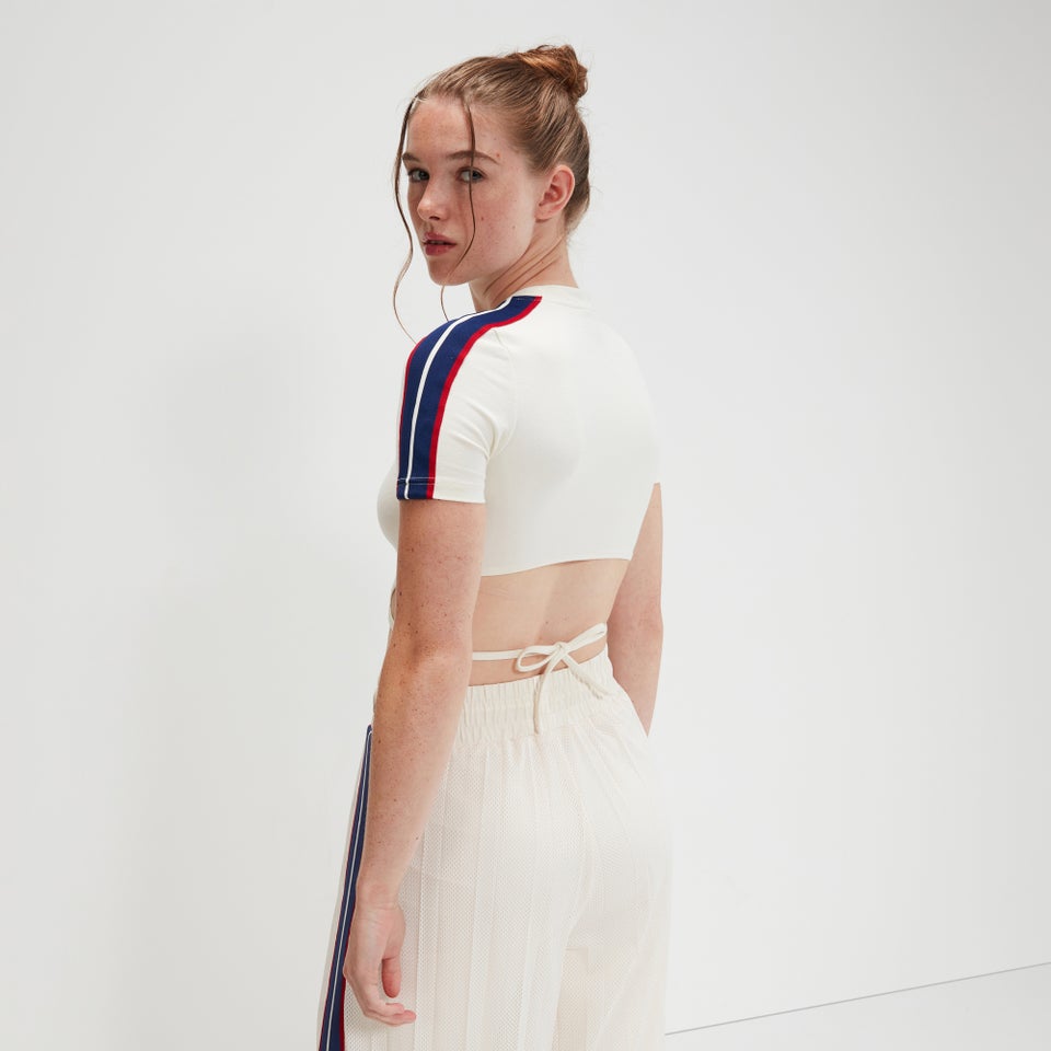 Women's Maldonado Crop Tee Off White