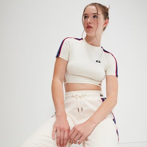 Women's Maldonado Crop Tee Off White