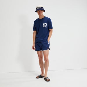 Schwimmshorts Cabanas Marineblau für Herren