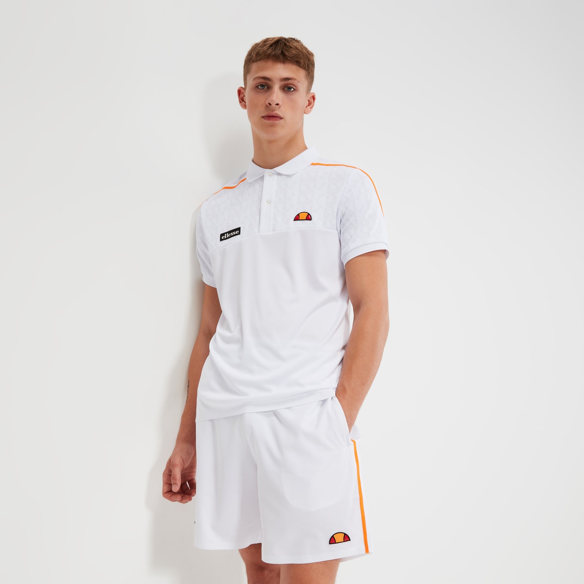 Men's Fistral Polo White | ellesse UK