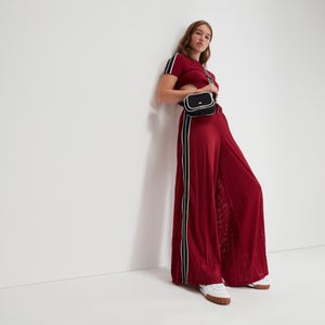 Trainingshose Lillie Burgunderrot für Damen