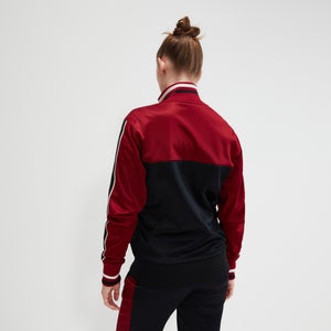 Women's Rowe Track Top Burgundy