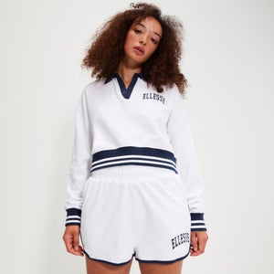 Women's Crocetta Cropped Sweatshirt White