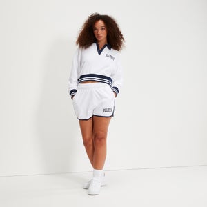 Women's Crocetta Cropped Sweatshirt White - 10